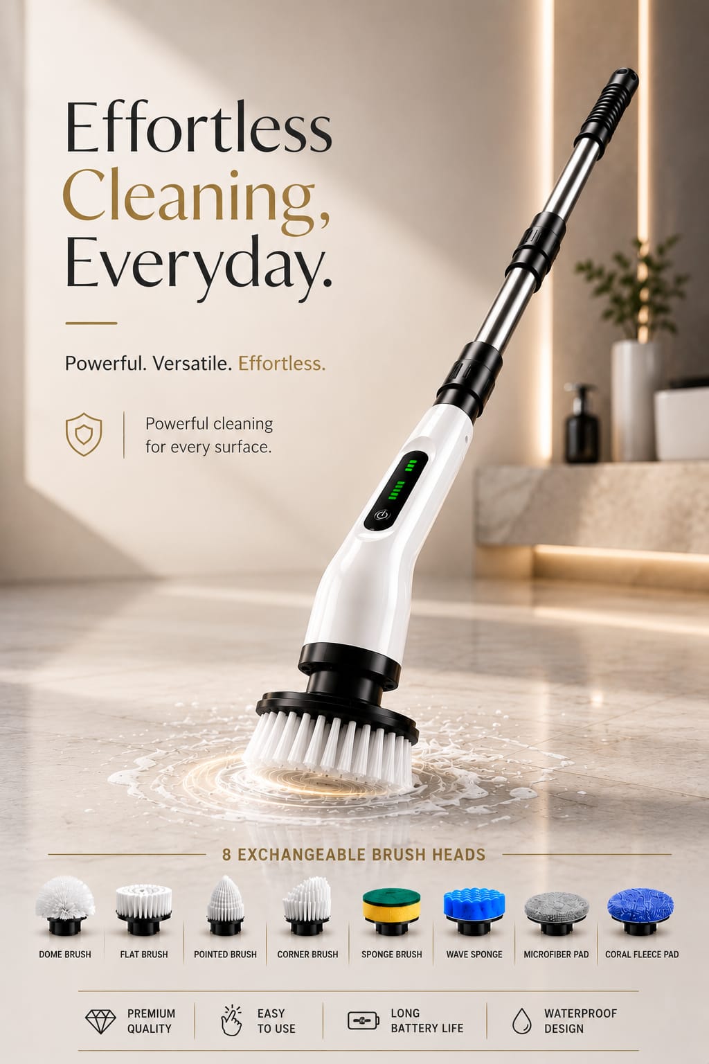 Electric Spin Scrubber