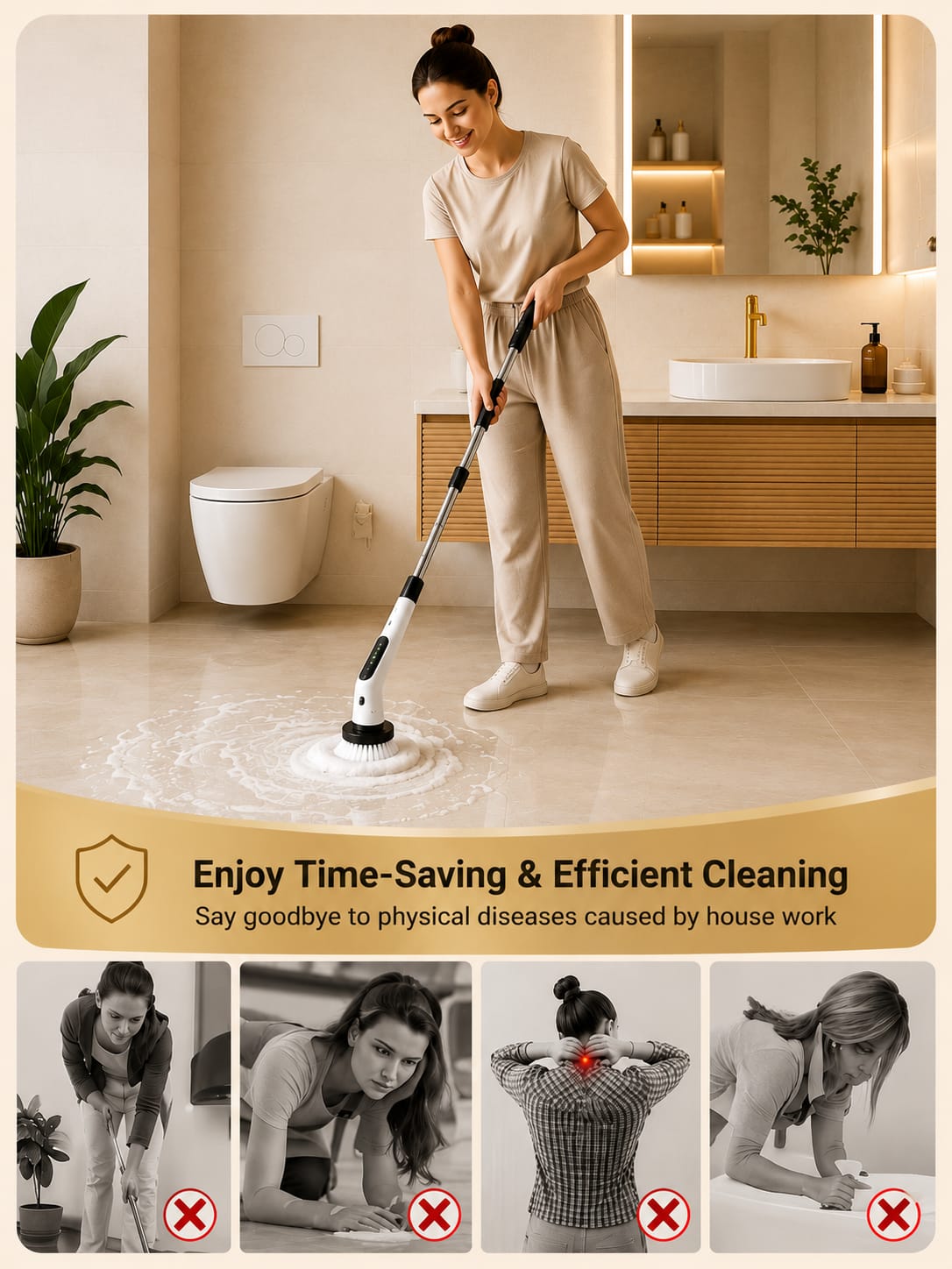 Electric Spin Scrubber